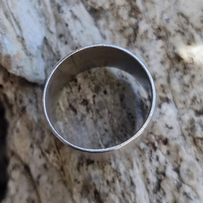 Anello a fascia in argento 925 - KORUD