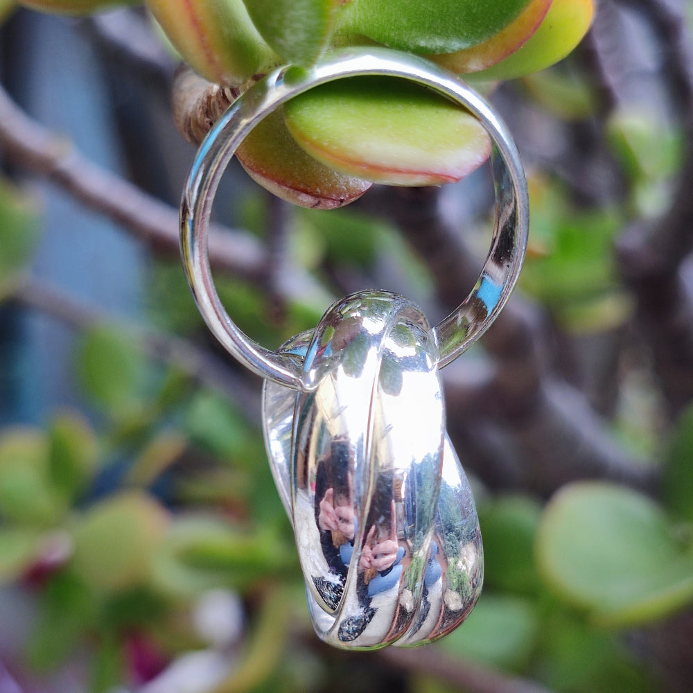 Anello a fascia in argento 925 - RAJAGAPUR