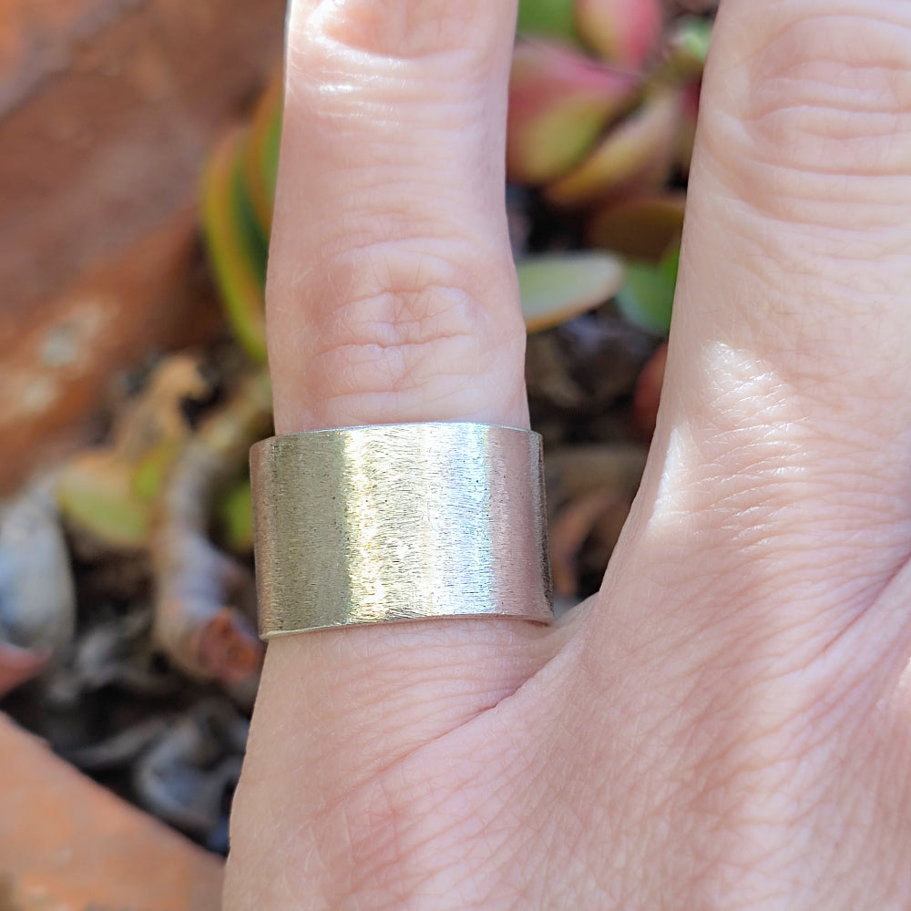 Anello a fascia in argento 925 - SIRID