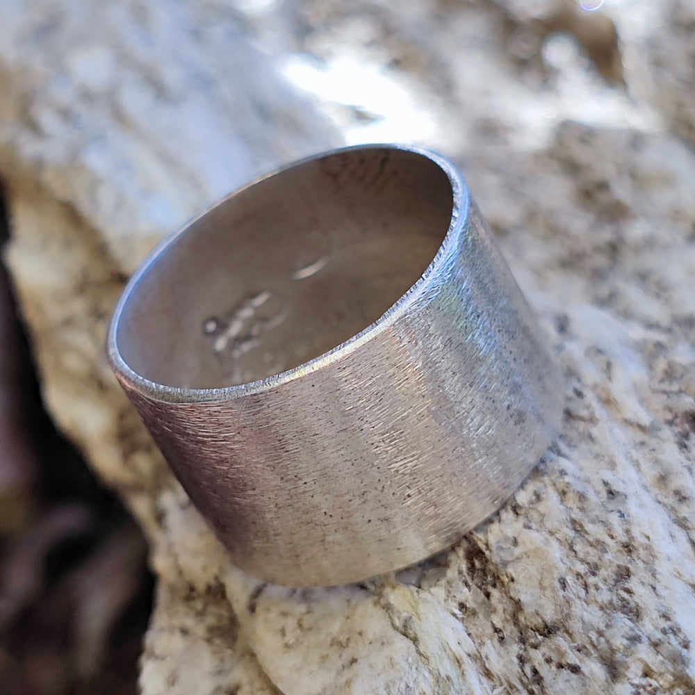 Anello a fascia in argento 925 - SIRID