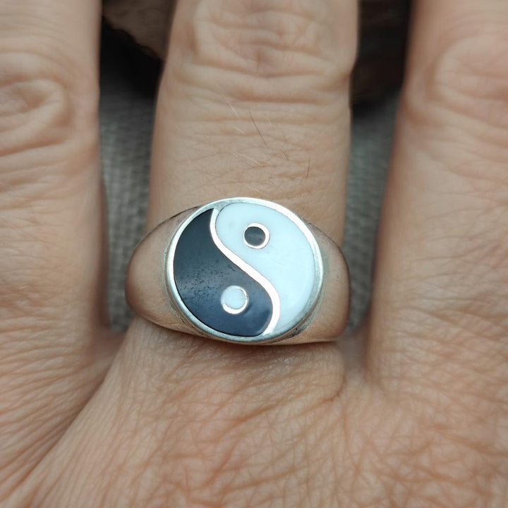Anello chevalier in argento 925 - TAO