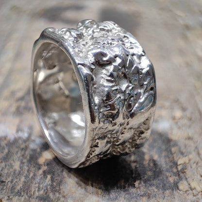 Anello in argento 925 lucido FASCIA – immagine1