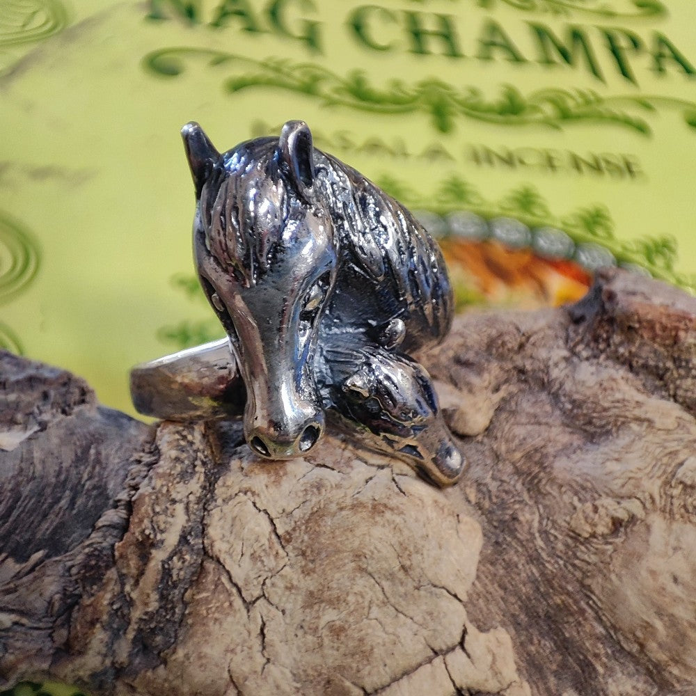 Anello Cavallo Puledro in argento 925