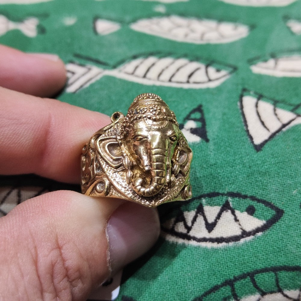 ANELLO elefante LARANYA in argento 925 ANELLO artigianale – immagine7