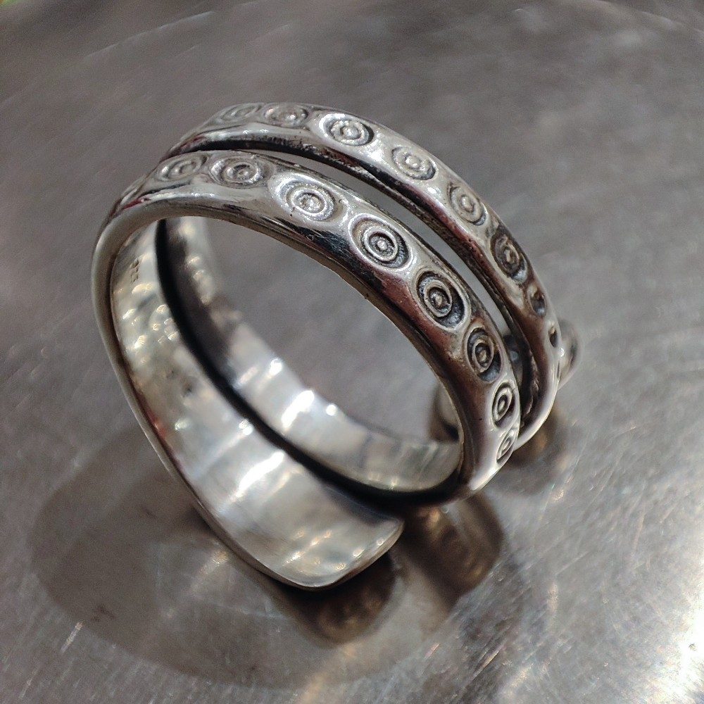 ANELLO fascia in argento 925 - SANMI