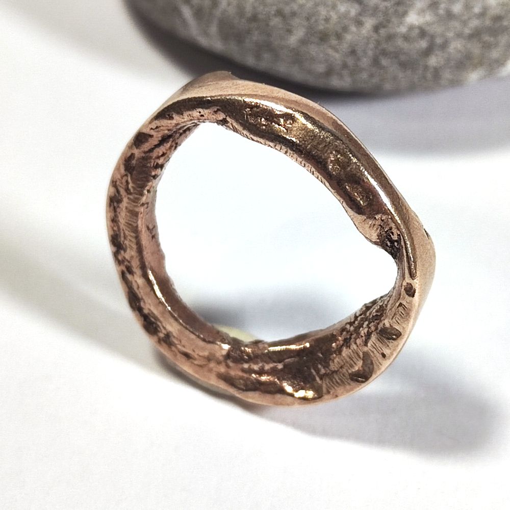 Anello SOLOTE in bronzo da donna o uomo misura 7