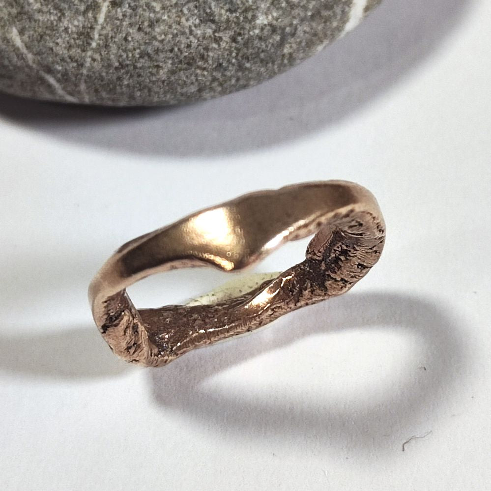 Anello SOLOTE in bronzo da donna o uomo misura 7