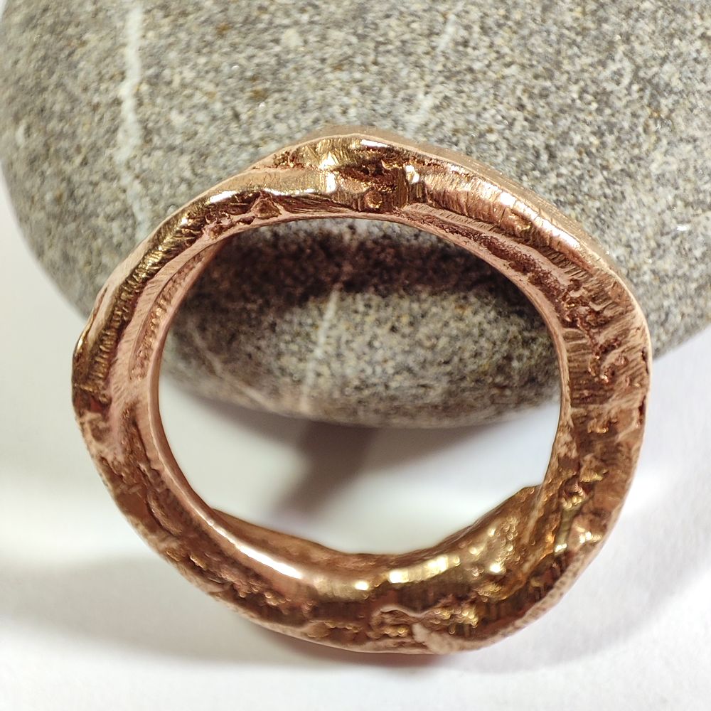 Anello SOLOTE in bronzo da donna o uomo misura 14