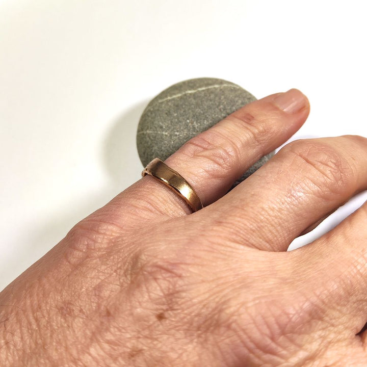 Anello SOLOTE in bronzo da donna o uomo misura 15