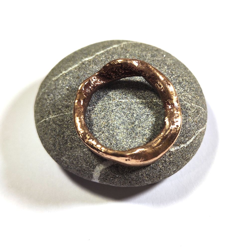 Anello SOLOTE in bronzo da donna o uomo misura 20