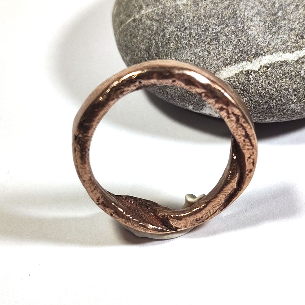 Anello SOLOTE in bronzo da donna o uomo misura 20 – immagine 4