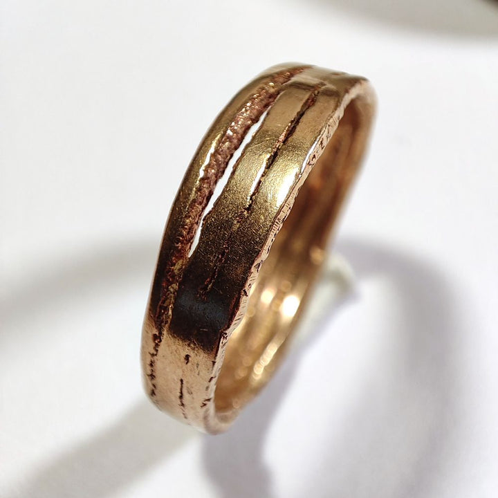 Anello "SOLOTE" in bronzo da donna o uomo misura 25