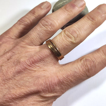 Anello "SOLOTE" in bronzo da donna o uomo misura 25 – immagine2