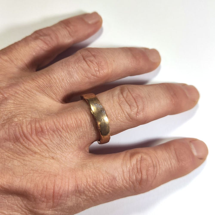 Anello con nome "SOLOTE" in bronzo da donna o uomo misura 30 - personalizzato