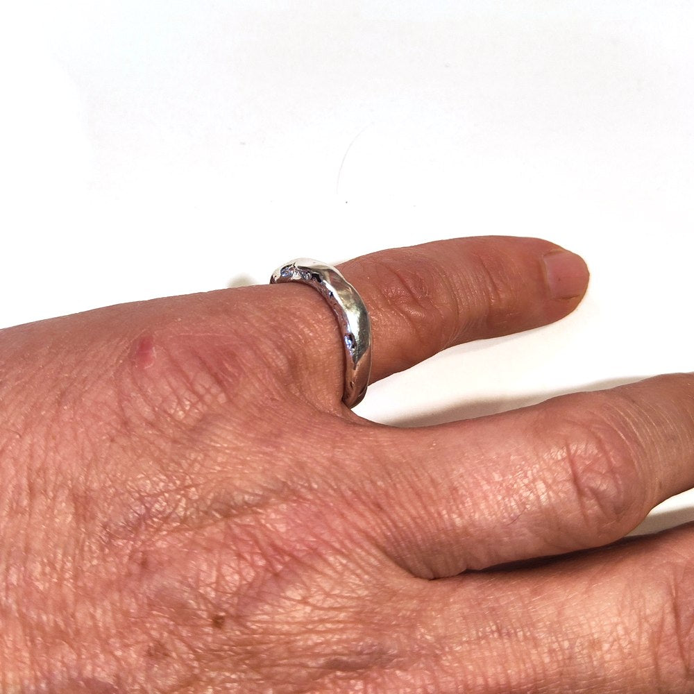 Anello SOLOTE in argento da donna o uomo misura 17