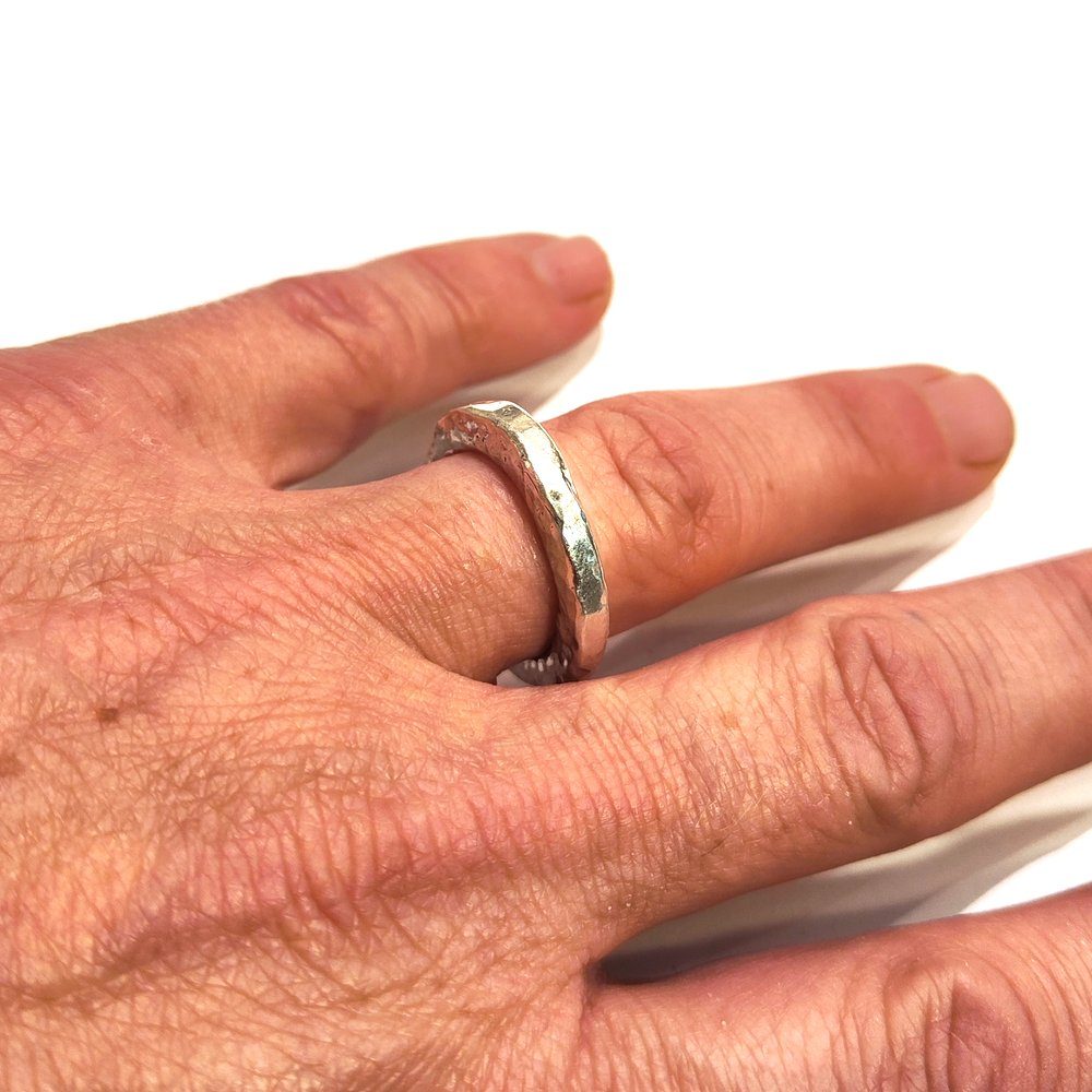 Anello SOLOTE in argento da donna o uomo misura 21