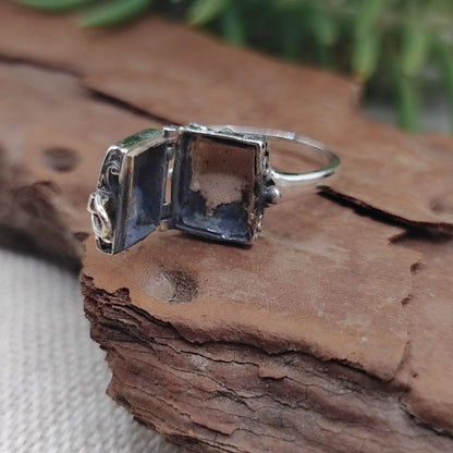 Anello veleno in argento 925 - TUNSI