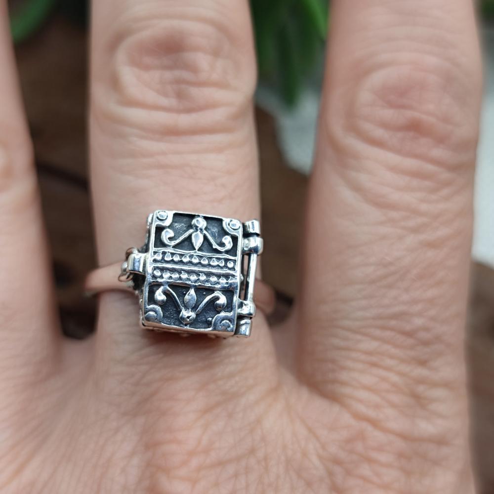 Anello veleno in argento 925 - TUNSI