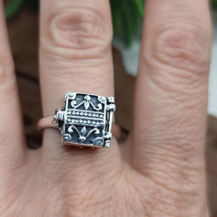Anello veleno in argento 925 - TUNSI