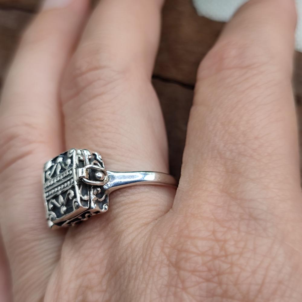 Anello veleno in argento 925 - TUNSI