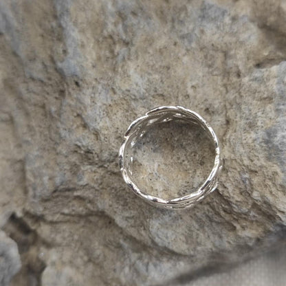Anello nodo celtico in argento 925 - ANURAGA