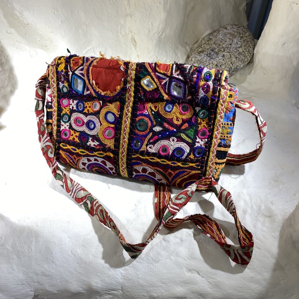 RABARI pochette / tracolla con monete VINTAGE - NAMI