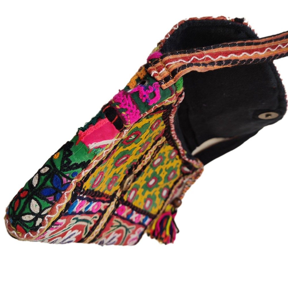 RABARI pochette / tracolla con monete VINTAGE - ANGOON