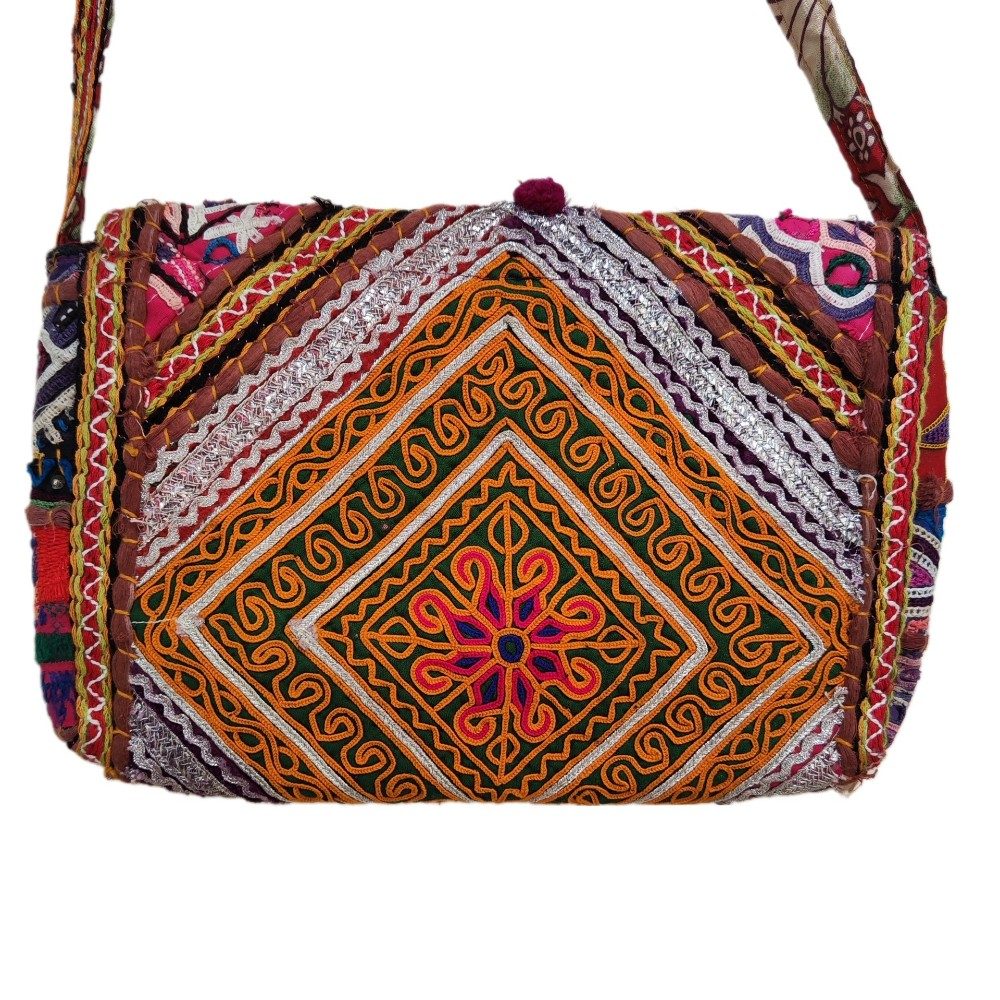 RABARI pochette / tracolla NURIA con monete VINTAGE - LAGDA