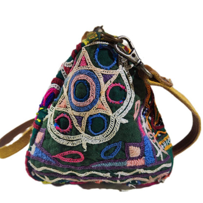 Borsetta RABARi KHA multiuso - pochette / tracolla / beauty case / astuccio Vintage con tracolla