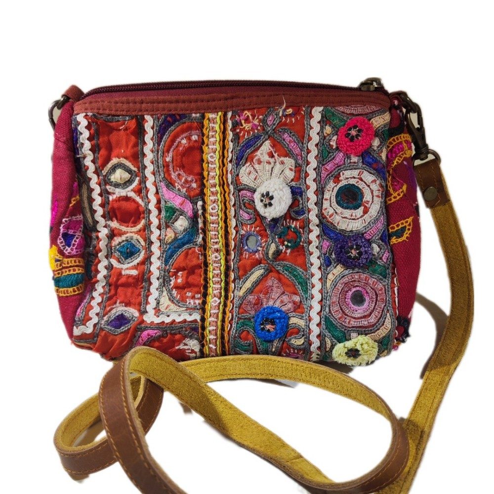 Borsetta RABARi KHA multiuso - pochette / tracolla / beauty case / astuccio Vintage – immagine4