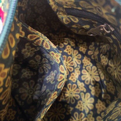 Borsetta RABARi KHA multiuso - pochette / tracolla / beauty case / astuccio Vintage – interno