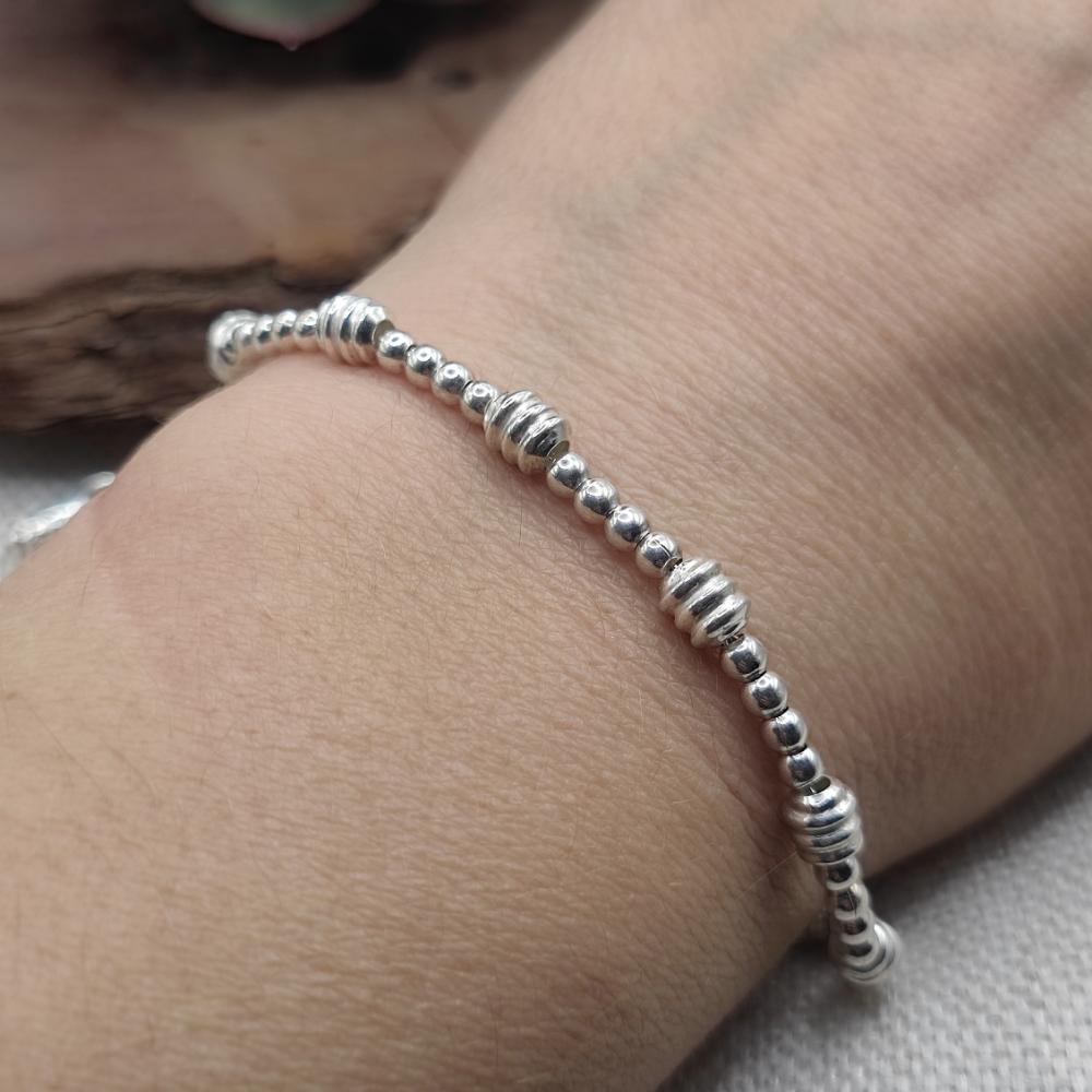 BRACCIALE con pepite in argento 925 - MANDAMARRI