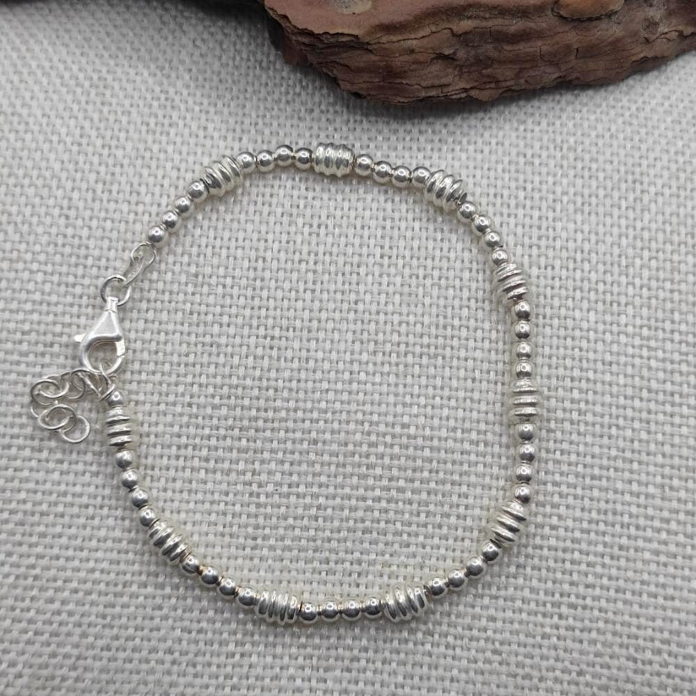 BRACCIALE con pepite in argento 925 - MANDAMARRI