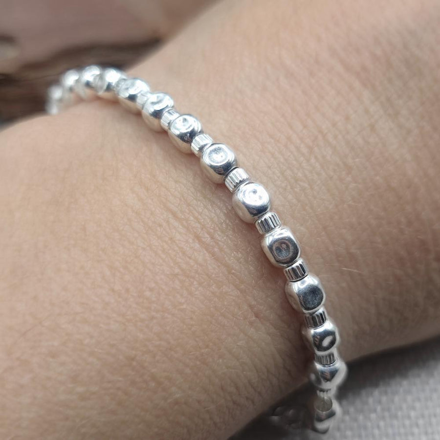 BRACCIALE artigianale in argento 925 - MIRYALA