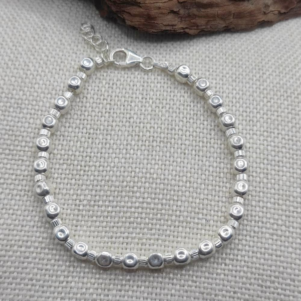 BRACCIALE artigianale in argento 925 - MIRYALA