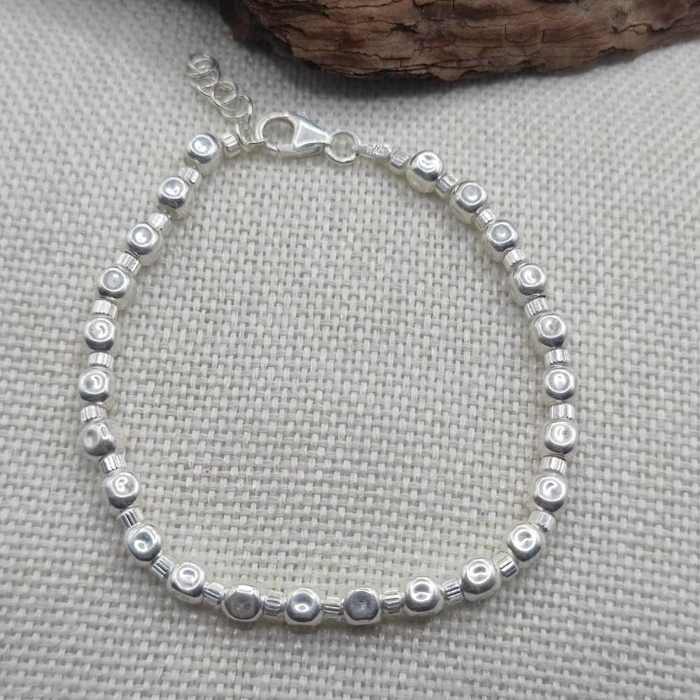 BRACCIALE artigianale in argento 925 - MIRYALA