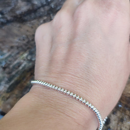 BRACCIALE artigianale pepite lisce - LUVY