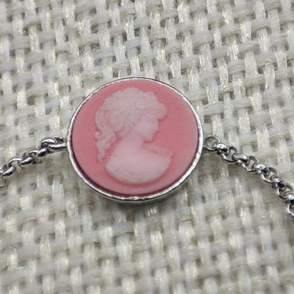 BRACCIALE in argento 925 con cammeo colorato - TAVISHI
