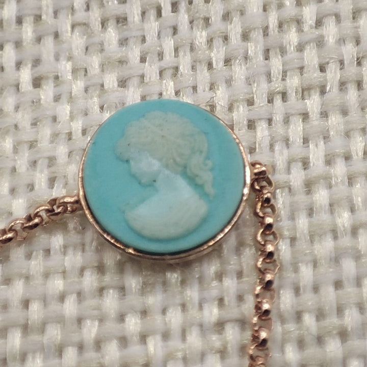 BRACCIALE in argento 925 con cammeo colorato - TAVISHI
