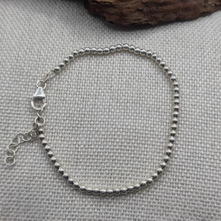 BRACCIALE con sfere in argento 925 - MANDAPETA