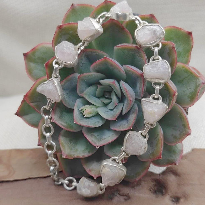 Bracciale argento 925 TORMALINA rosa