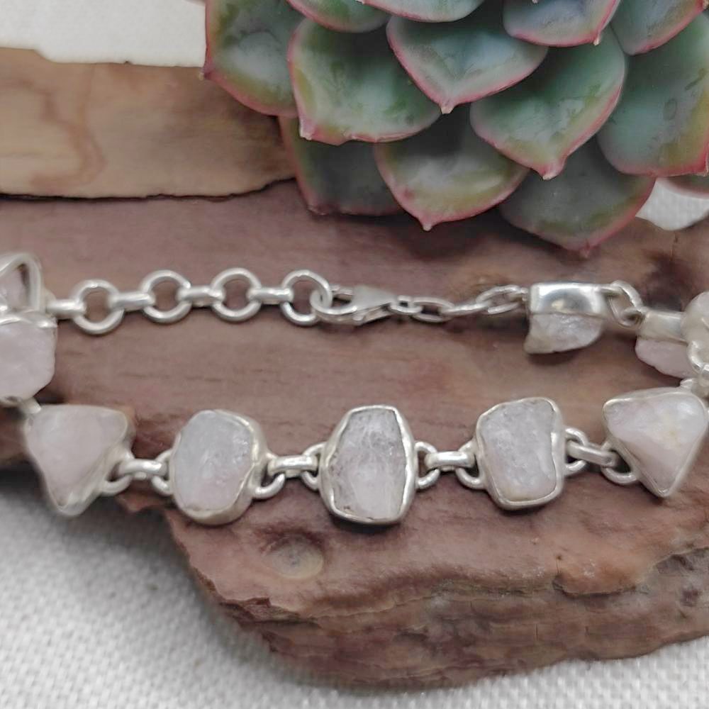 Bracciale argento 925 TORMALINA rosa