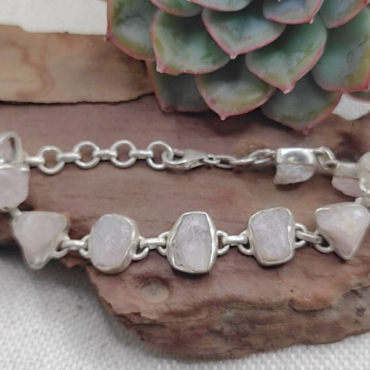 Bracciale argento 925 TORMALINA rosa