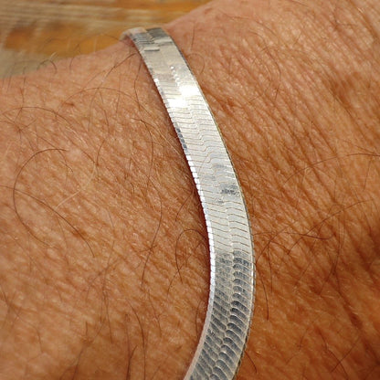Bracciale snake argento 925 - ORCHAA – immagine1