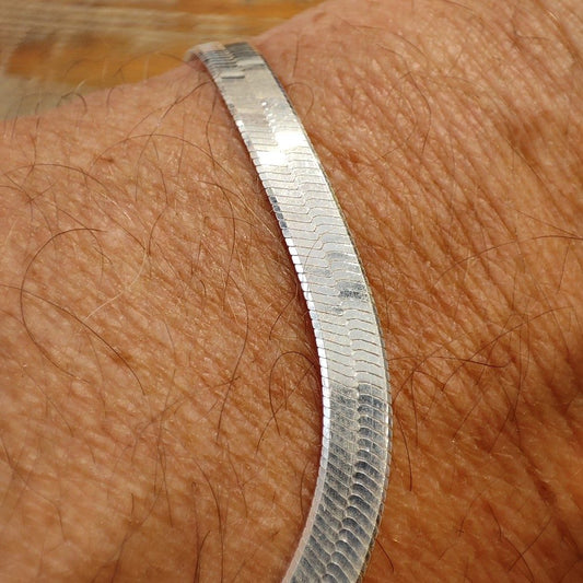 Bracciale snake argento 925 - ORCHAA – immagine1