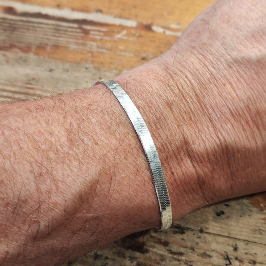 Bracciale snake argento 925 - ORCHAA – immagine2