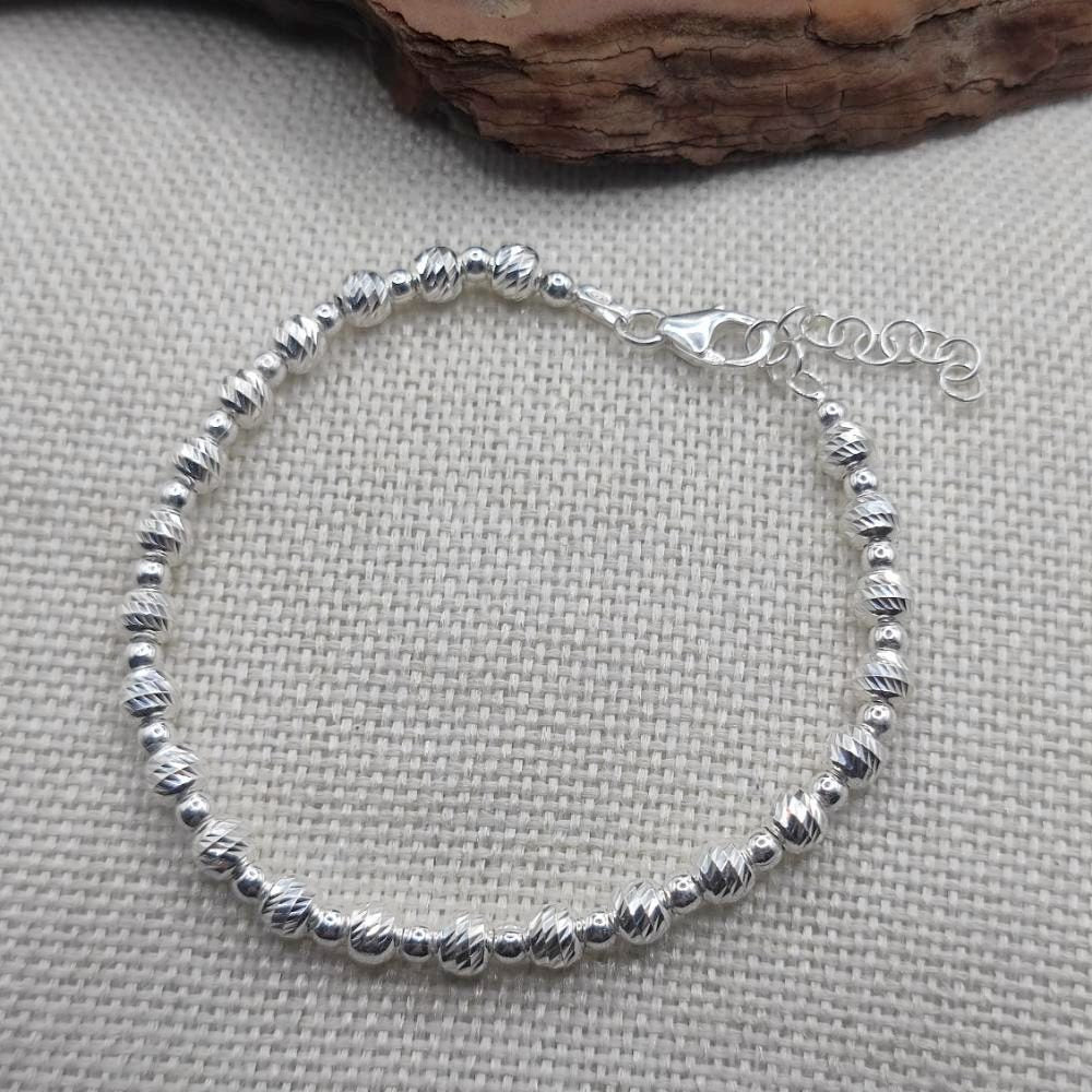 BRACCIALE artigianale in argento 925 - NAGARI