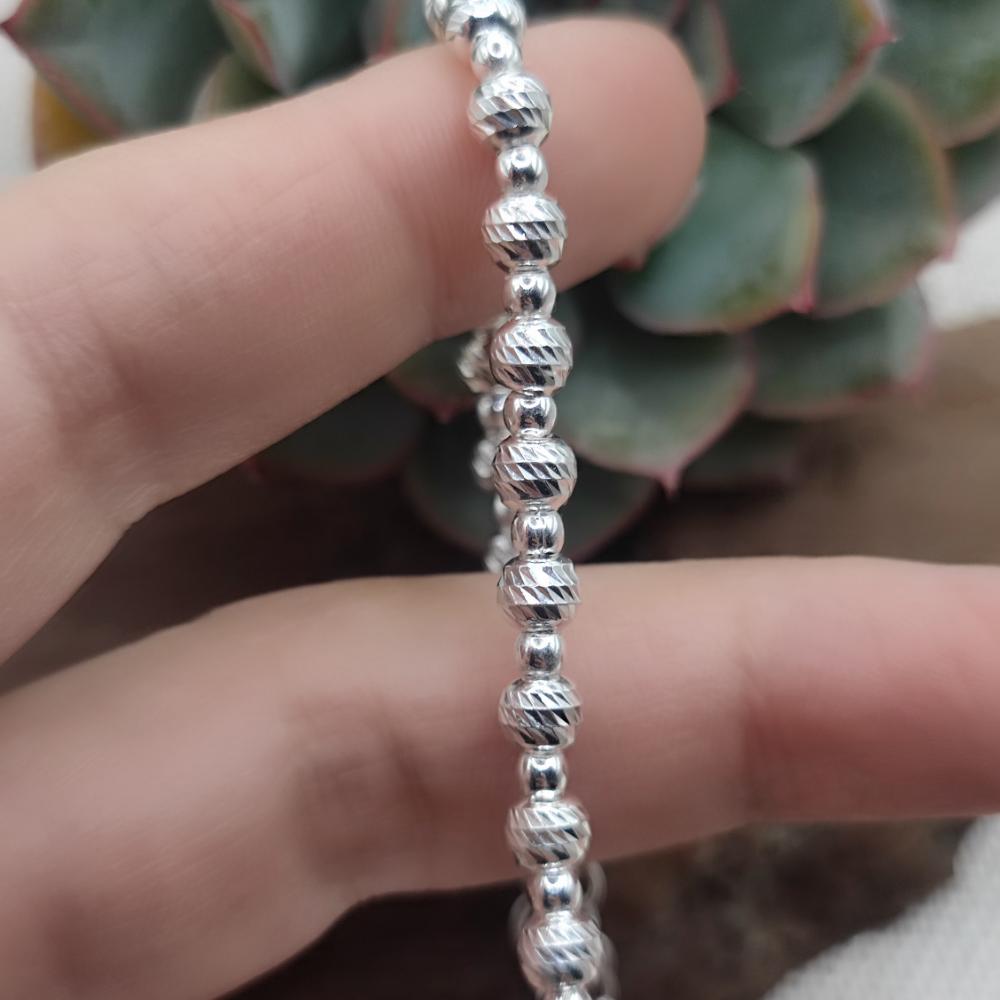 BRACCIALE artigianale in argento 925 - NAGARI