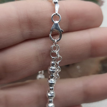 BRACCIALE artigianale in argento 925 - NAGARI