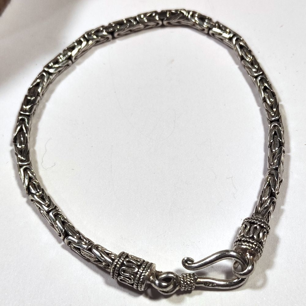 Bracciale Uomo Maglia Bizantina tonda - JARLI – etnico